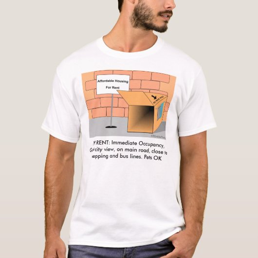 T-shirt Logement abordable (Devant)