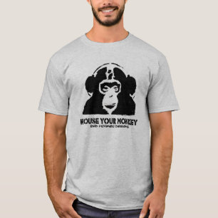 T-shirt Logez votre singe