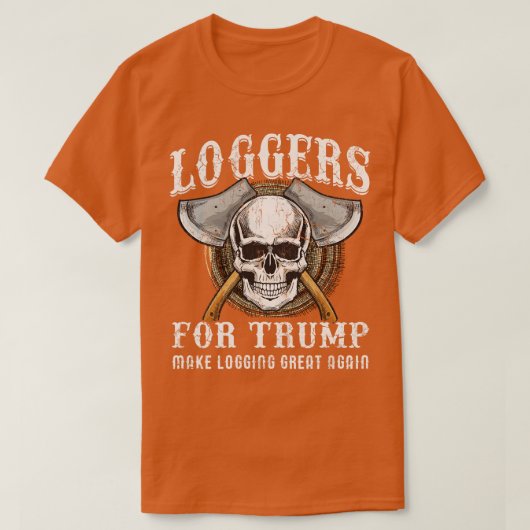 T-shirt Loggers pour la journalisation 2020 (Design devant)