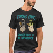 T-shirt Logic Sarcasm School Study Brainstorming College (Devant)