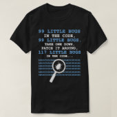 T-shirt Logiciel de technologie Script HTML Network 99 lit (Design devant)
