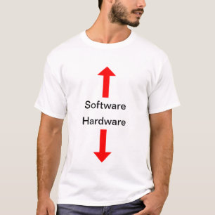 T-shirt Logiciel, matériel