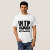 T-shirt Logicien INTP Introvert T Shirt (Devant entier)
