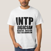 T-shirt Logicien INTP Introvert T Shirt (Devant)