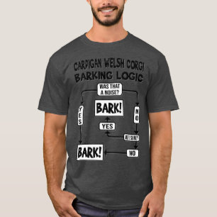 T-shirt Logique d'aboiement de chien, Cadeau de chien, Car