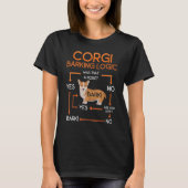 T-shirt Logique d'écorçage de Corgi (Devant)