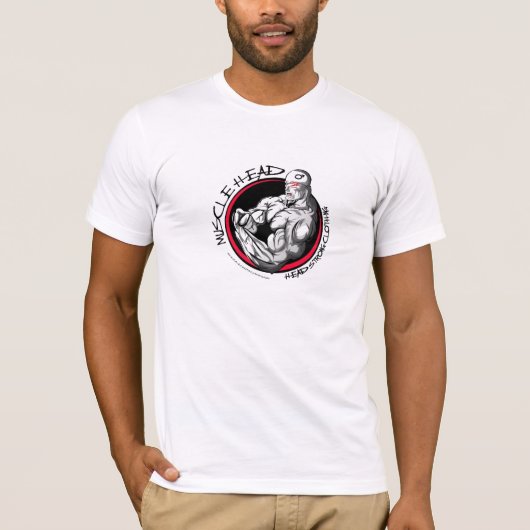 T-shirt Logo 2012 de tête de muscle (Devant)