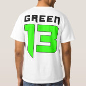 T-shirt Logo 2 de crâne dégrossi (blanc) (Dos)