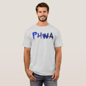 T-shirt Logo 2 de PHWA (Devant entier)