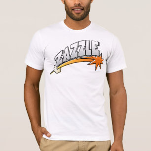 T-shirt Logo 2 (style de Zazzle de bande dessinée)