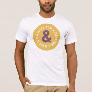 T-shirt Logo 3 Tom et Jerry Round