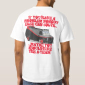 T-shirt Logo A-Team avec chemise van (Dos)