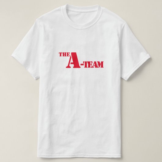 T-shirt Logo A-Team avec chemise van (Design devant)