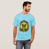 T-shirt logo alien mangeur de bananes (Devant entier)
