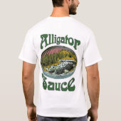 T-shirt Logo Alligator Sauce (Dos)