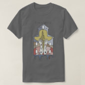 T-shirt Logo American Aquarium House (Design devant)