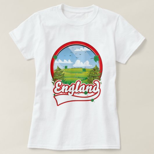 T-shirt Logo Angleterre Travel (Design devant)