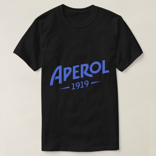 T-shirt Logo Aperol Blue (Design devant)