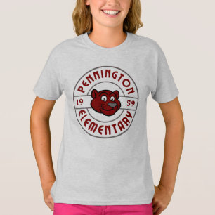 T-shirt Logo Art déco de Pennington de grande taille