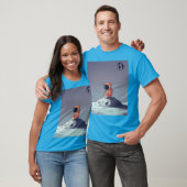 T-shirt Logo Astronet der (Unisexe)