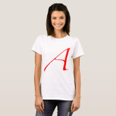 T-shirt Logo athée (Devant entier)