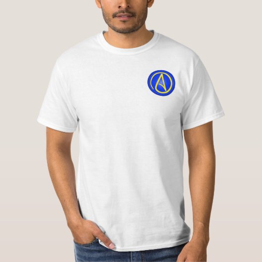 T-shirt Logo athée (Devant)