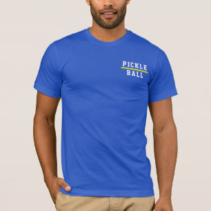 T-shirt Logo Athletic PICKLEBALL Sur Bright Royal Blue