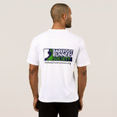 T-shirt Logo avant de la technologie des hommes (Dos entier)