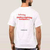 T-shirt Logo - avec le lien de site (Dos)