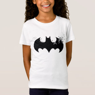 T-Shirt Logo Batman Classique Dissolé En Batats