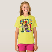 T-shirt Logo Ben 10 Alien (Devant entier)