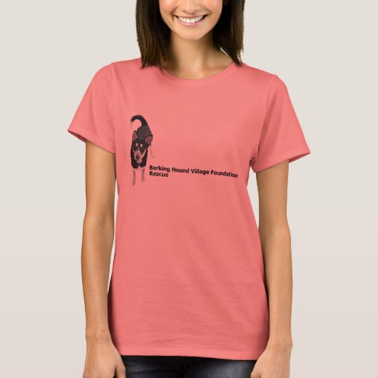 T-shirt Logo BHVFR avec Ann (Devant)