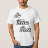 T-shirt Logo blanc classique (Devant)