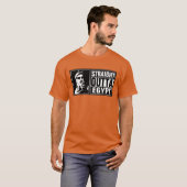 T-shirt Logo blanc de Moses en face de l'Egypte (Devant entier)