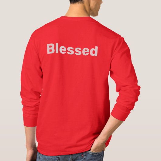T-shirt Logo BLESSED (Dos)