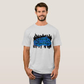 T-shirt Logo 'bleu " d'IWG (Devant entier)