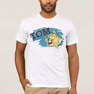 T-shirt Logo bleu et jaune de Tom