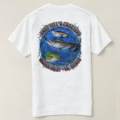 T-Shirt Logo Blue Marlin Rip Art (Design dos)