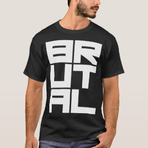 T-shirt Logo brutal