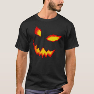 T-shirt logo brutal de citrouille