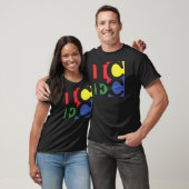 T-shirt Logo carré d'ICEC (Unisexe)