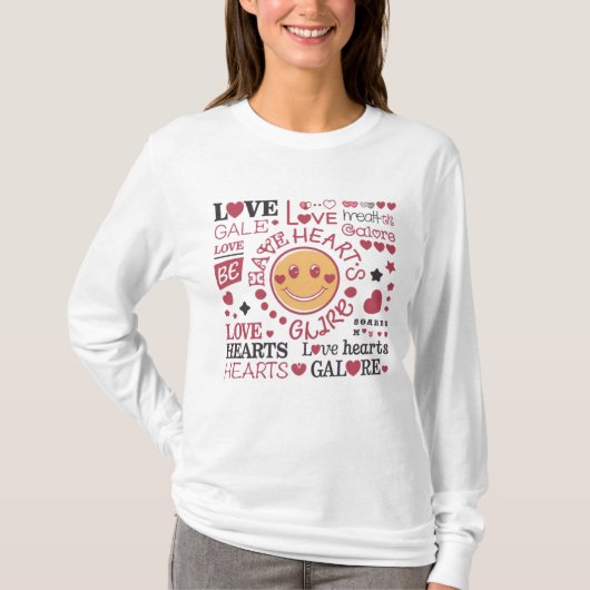 T-shirt Logo Carton mignon (Devant)