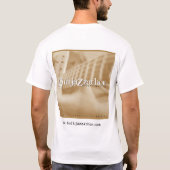 T-shirt Logo/CD de Guitjazzathon (Dos)