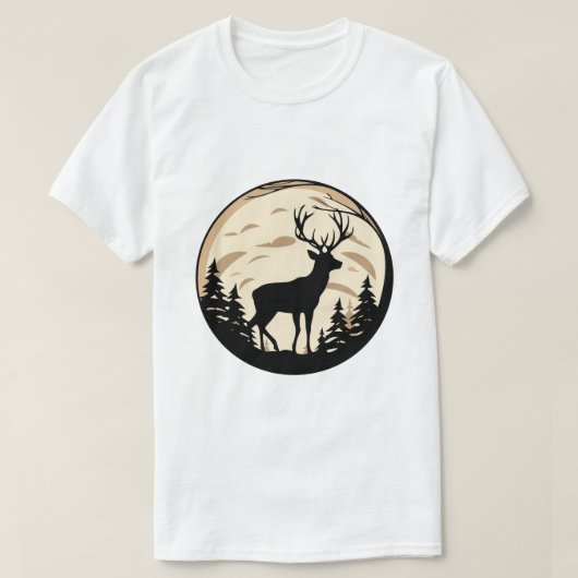 T-shirt Logo Cerf (Design devant)