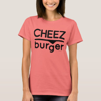 T-shirt Logo Cheezburger (noir)