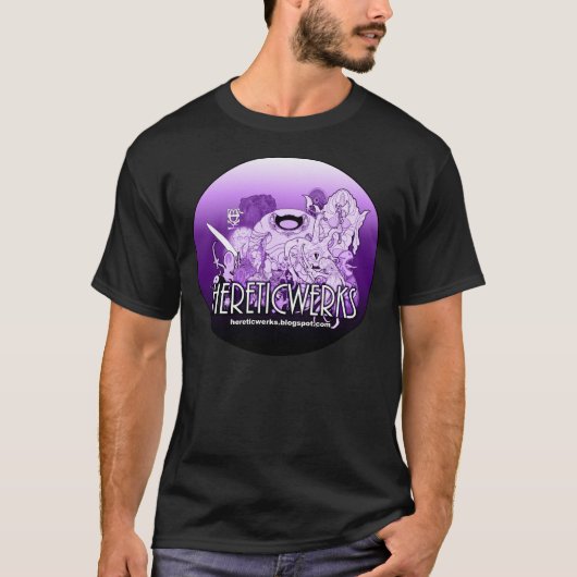 T-shirt Logo-Chemise 2014 de Hereticwerks (ronde) (Devant)