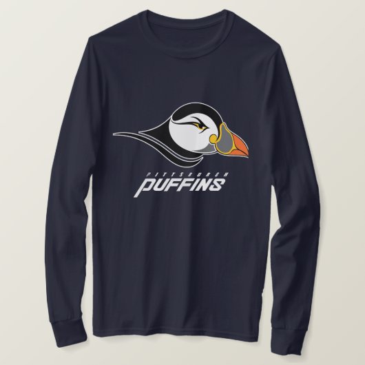 T-shirt Logo Classique des Puffins de Pittsburgh (Design devant)