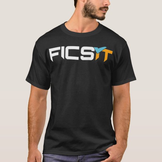 T-shirt Logo classique FICSIT satisfaisant (Devant)