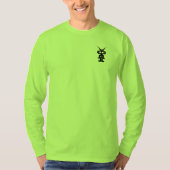 T-shirt logo classique IMPRIMER NOIRE (Devant)