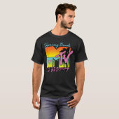 T-shirt Logo Classique MTV Spring Break 87 (Devant entier)